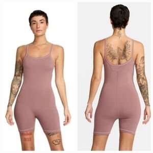 Nike One Dri Fit Short Bodysuit Romper Onesie Pull On Style XL NWT